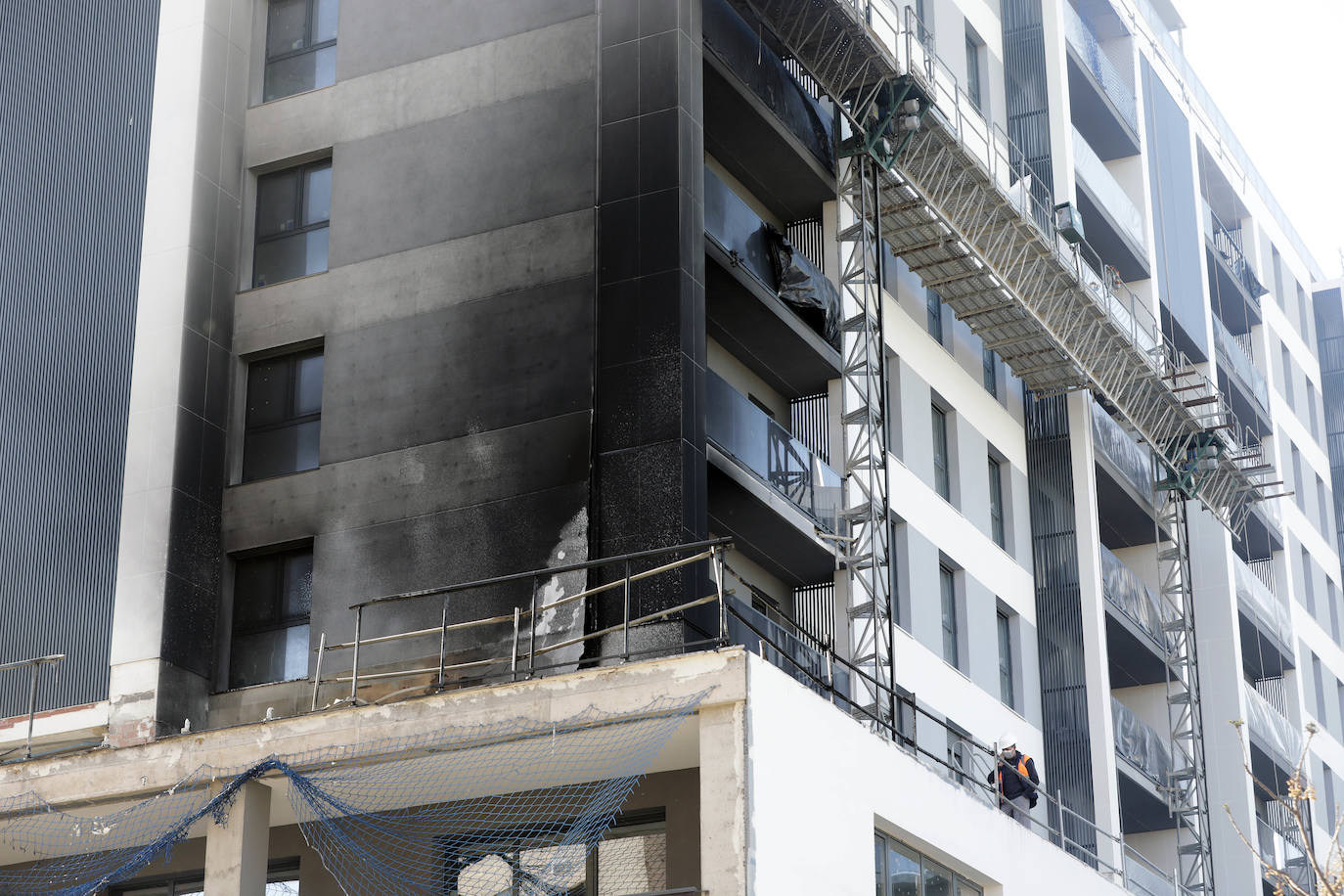 Fotos: Indendio En Un Edificio De Viviendas En Campanar | Las Provincias