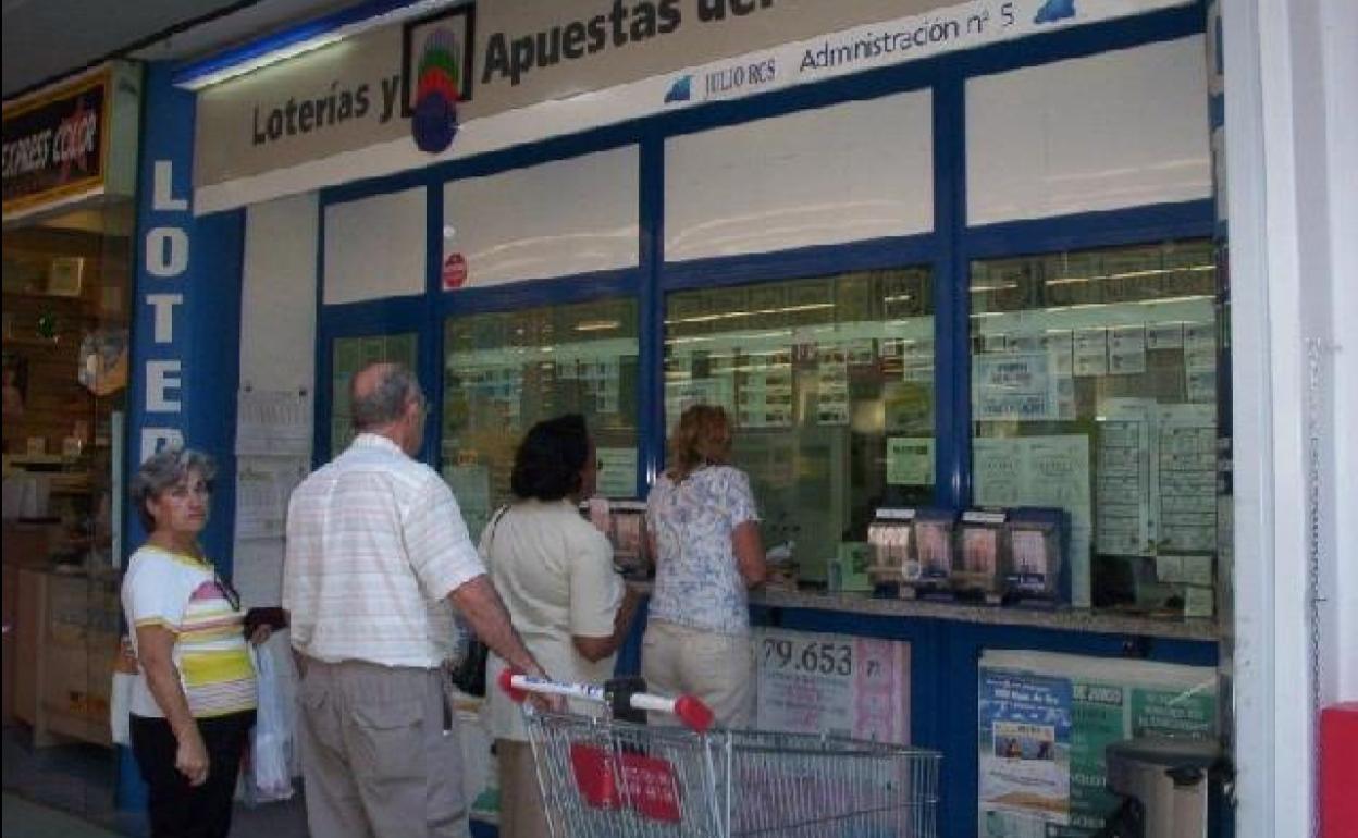 La administración de Alicante donde se ha validado el boleto ganador de la Bonoloto de este viernes.