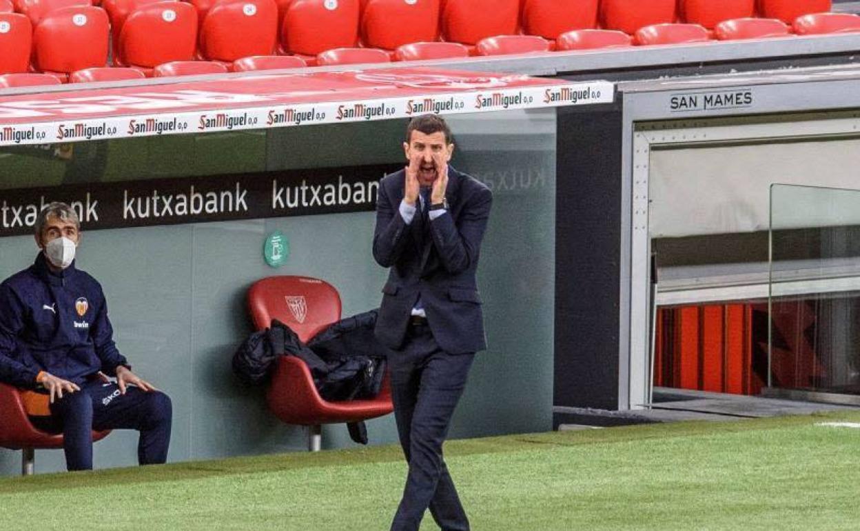 Javi Gracia: «¿El príncipe de Johor? Del club nadie me ha comunicado nada»