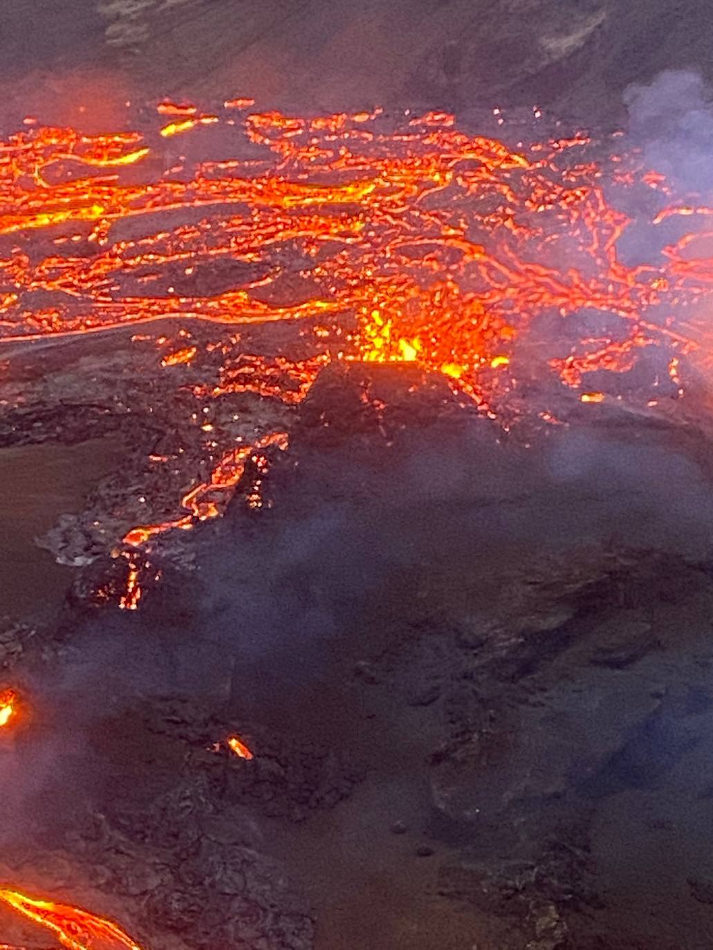 Fotos: Ríos de lava en Islandia