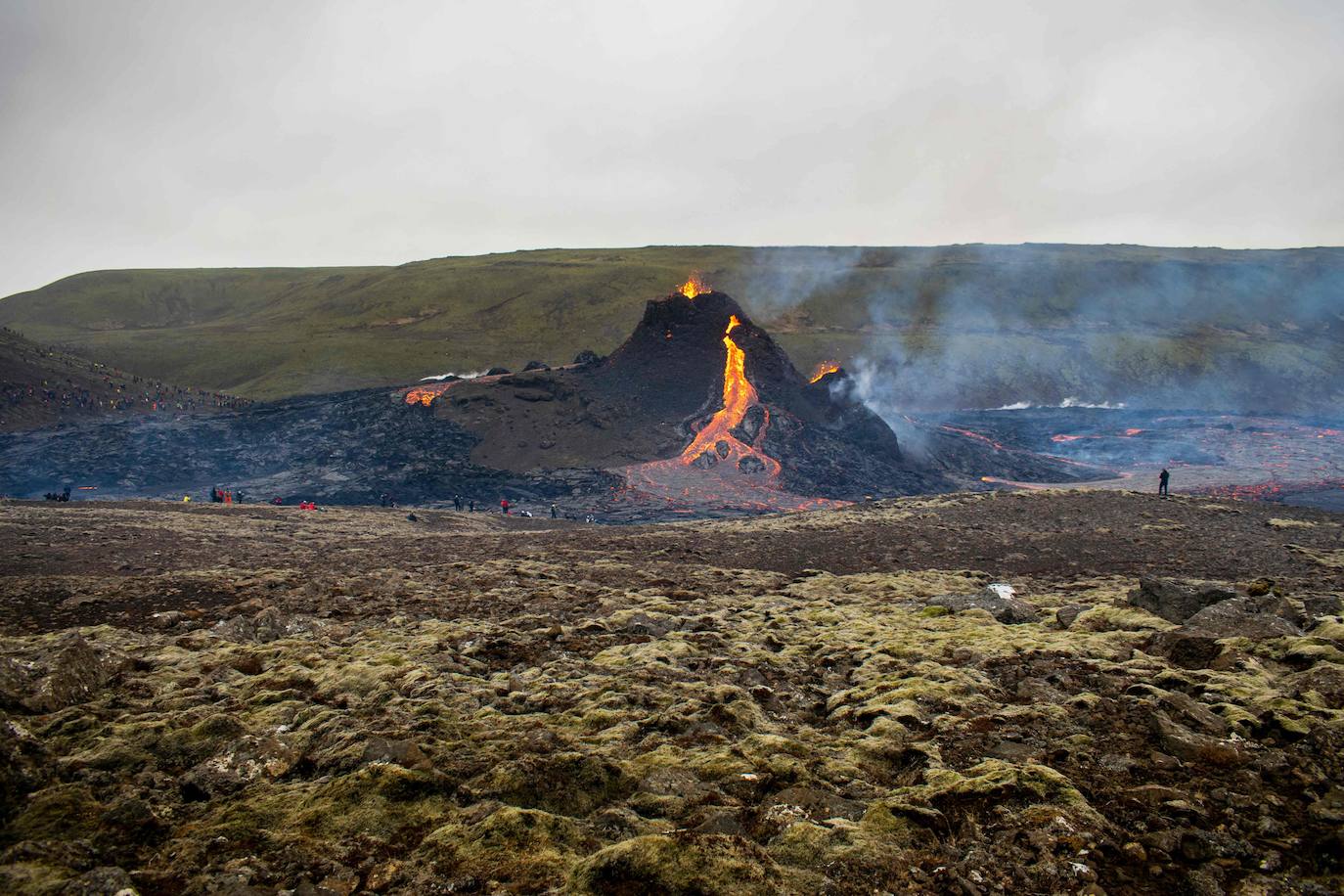 Fotos: Ríos de lava en Islandia