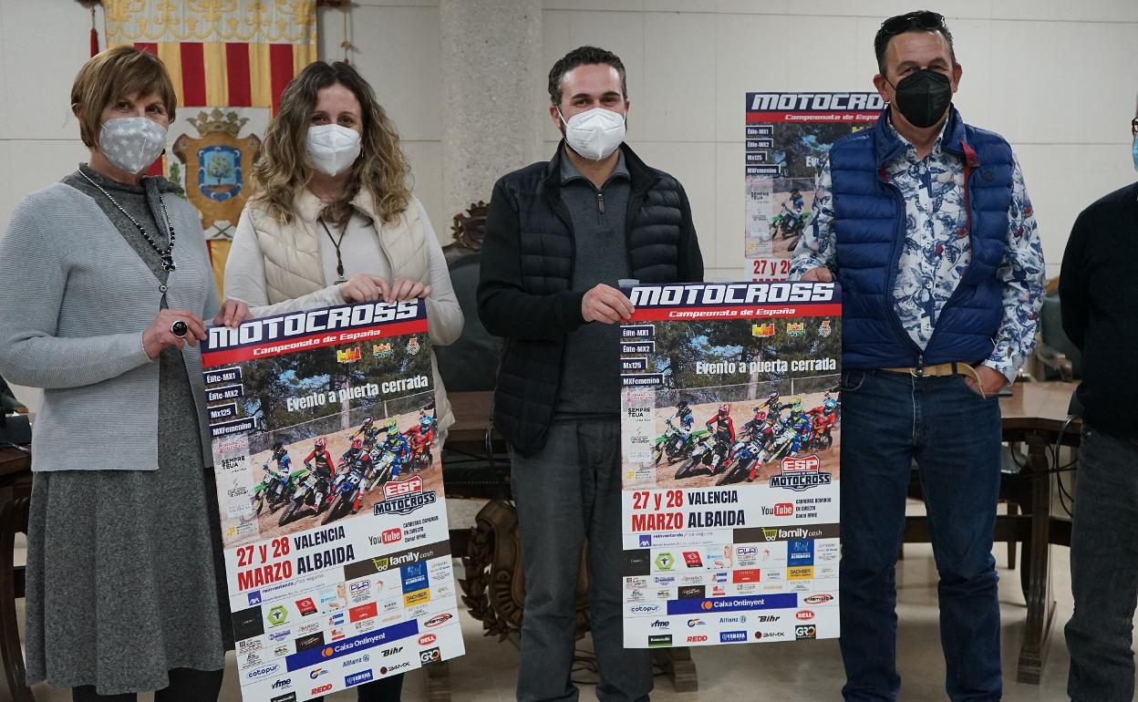 Presentación de la prueba de Motocross. 