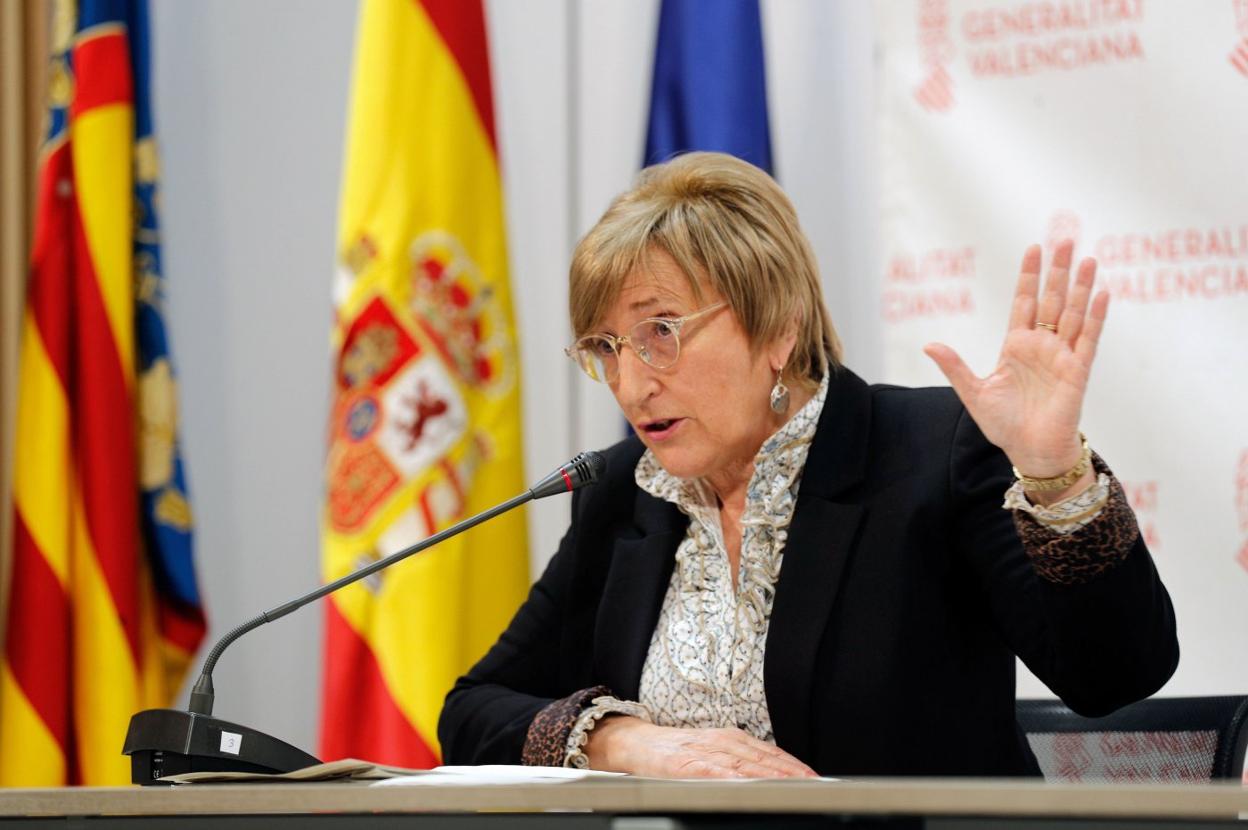 La consellera de Sanidad, Ana Barceló. efe