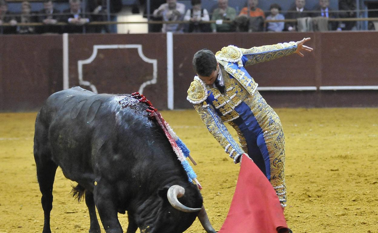 Manzanares en su ultima actuación en Vista Alegre. 