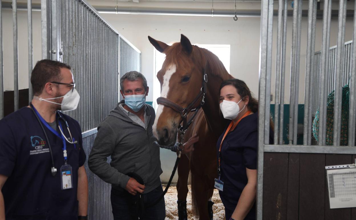 Los propietarios han agradecido la labor del equipo veterinario. 