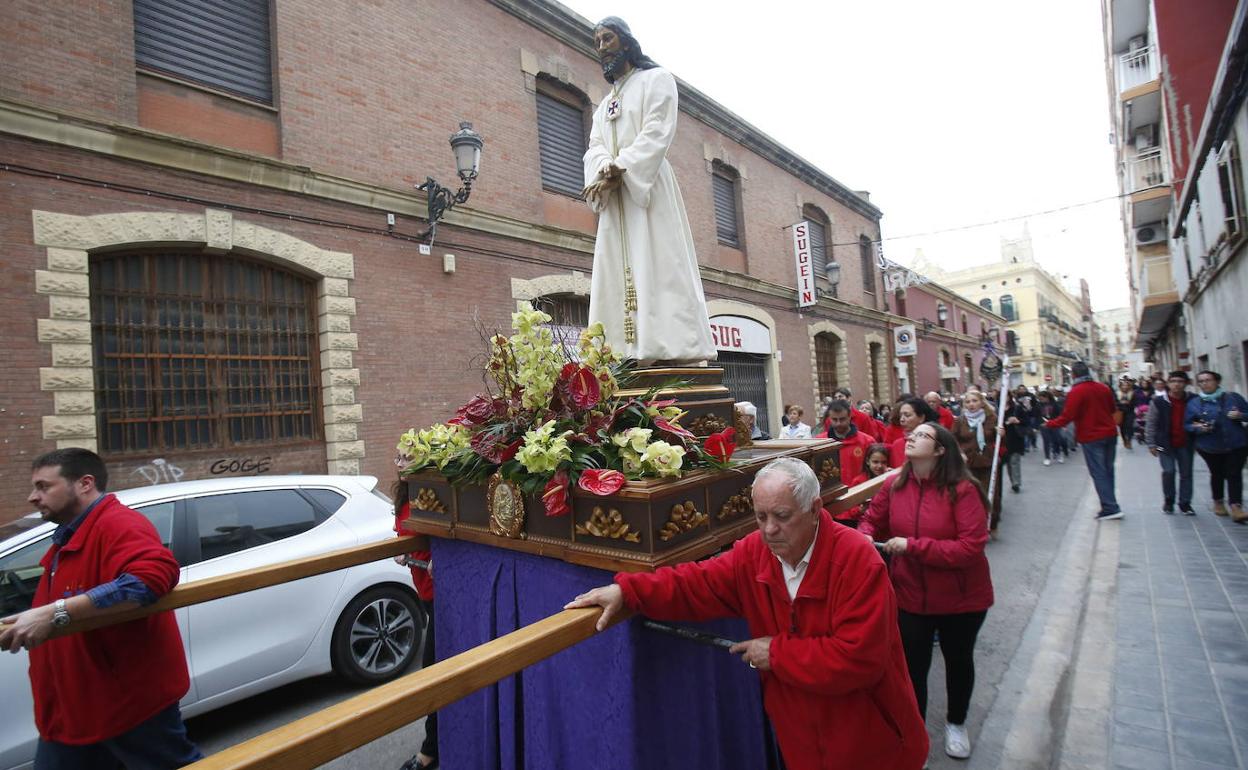 Cofradía de Jesús de Medinaceli, en el barrio del Grao. 