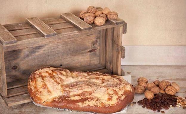 Torta de pasas y nueces