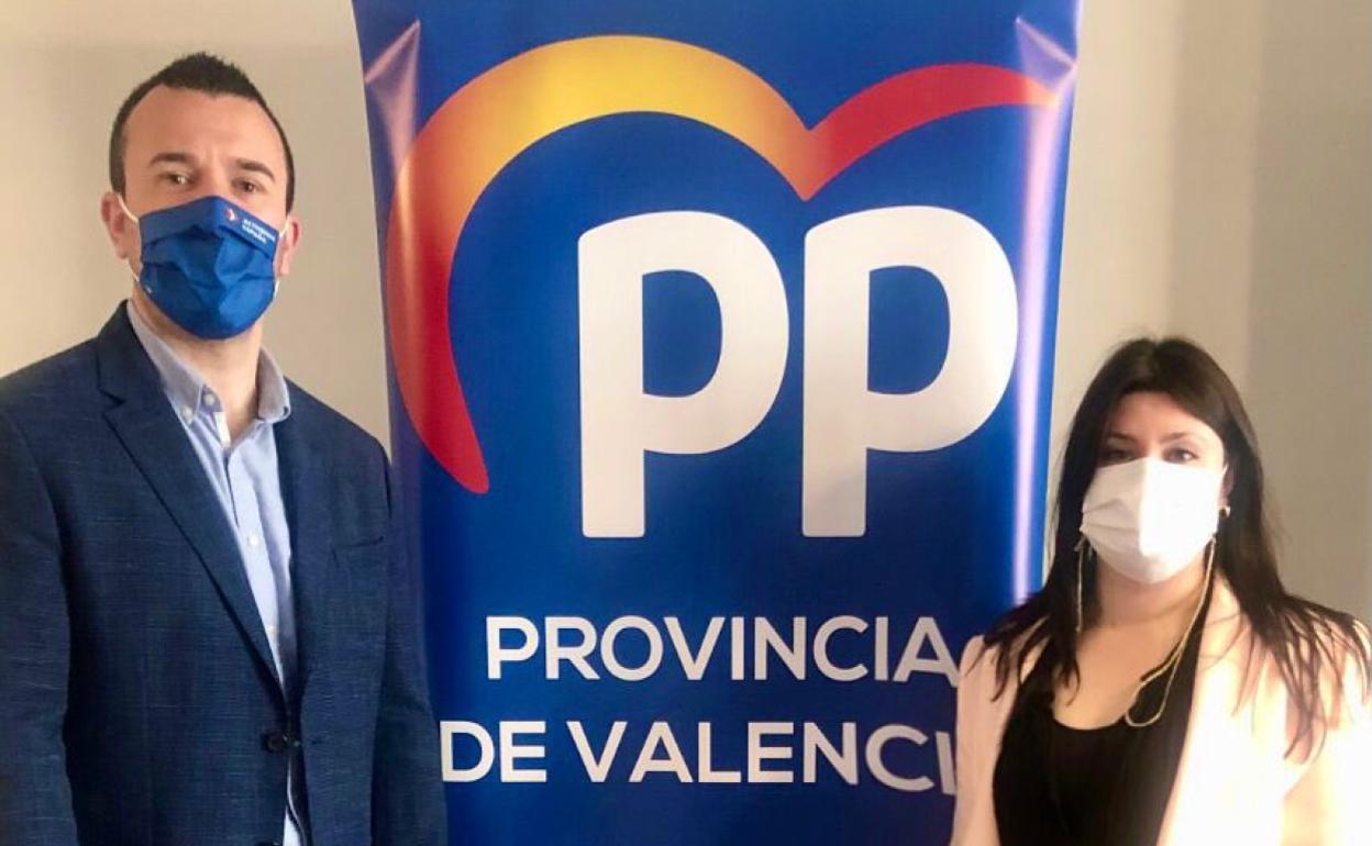 Nueva presidenta del PP en Cotes. 