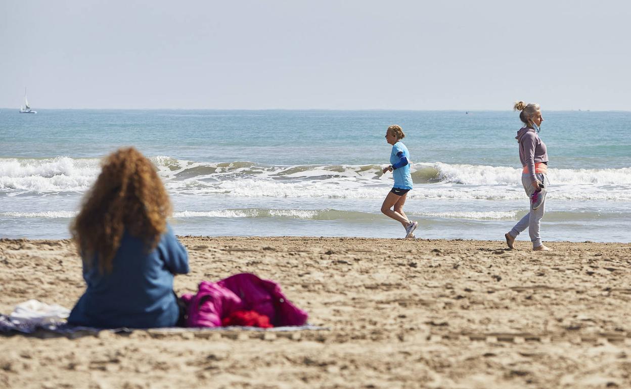 Playa de la Malvarrosa de Valencia