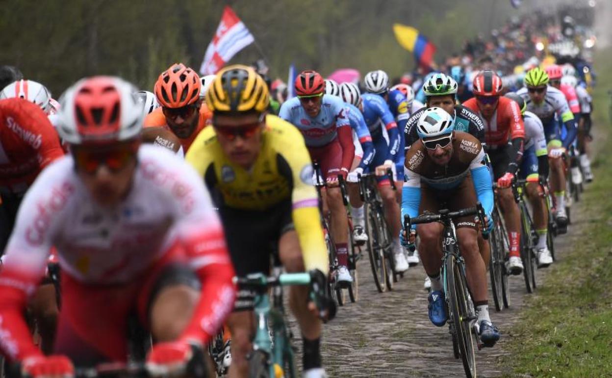 Imagen correspondiente a la edición de 2019 de la París-Roubaix. 