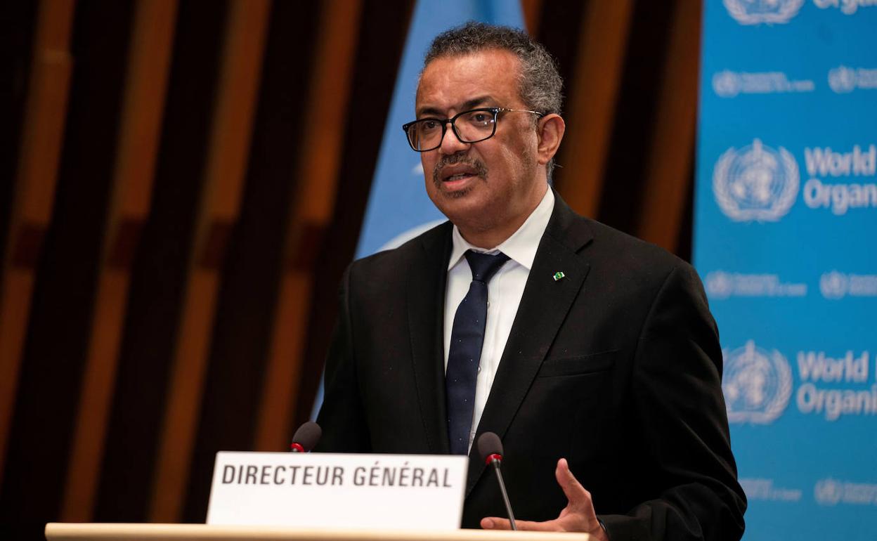 Tedros Adhanom Ghebreyesus, director general de la OMS. 