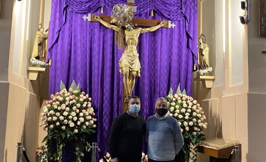 Santísimo Cristo del Salvador, en la iglesia de Nuestra Señora de los Ángeles del Cabanyal. 