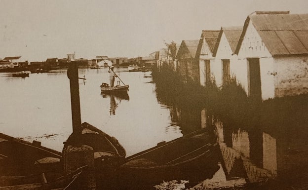 Barracas en El Perelló. 