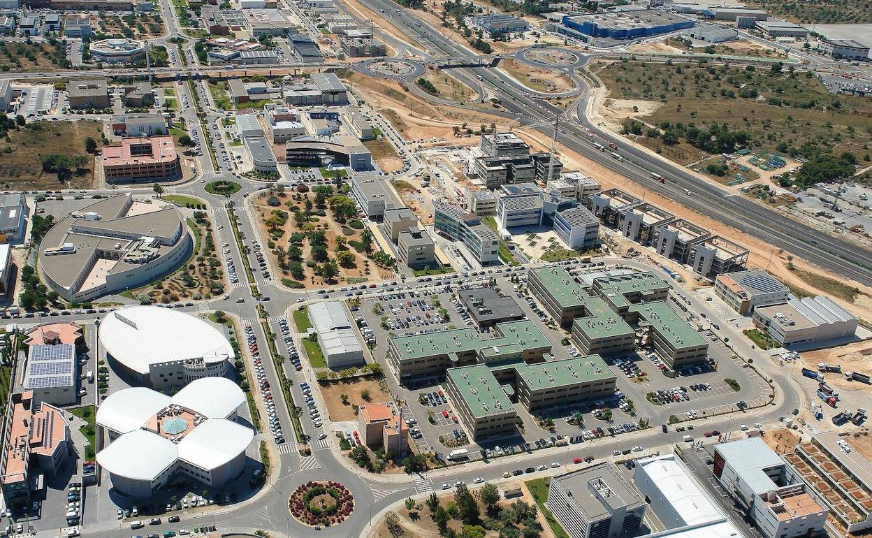 Una vista aérea de Parc Tecnològic. 