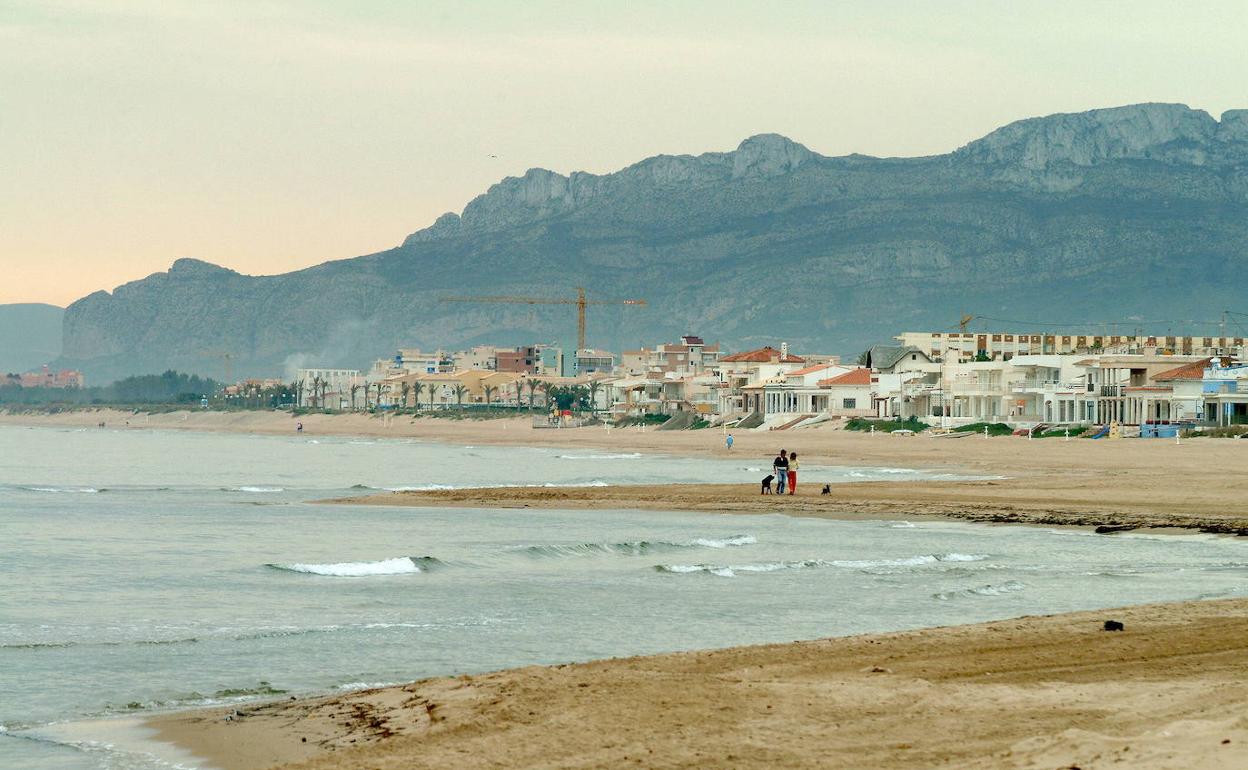 Playa de Oliva.