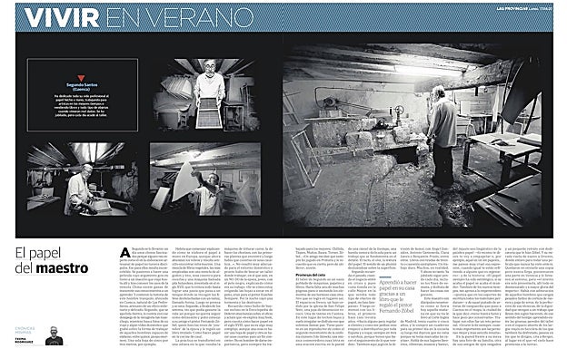 La serie 'Crónicas mínimas', de Txema Rodríguez, publicada en todos los diarios del grupo Vocento. 