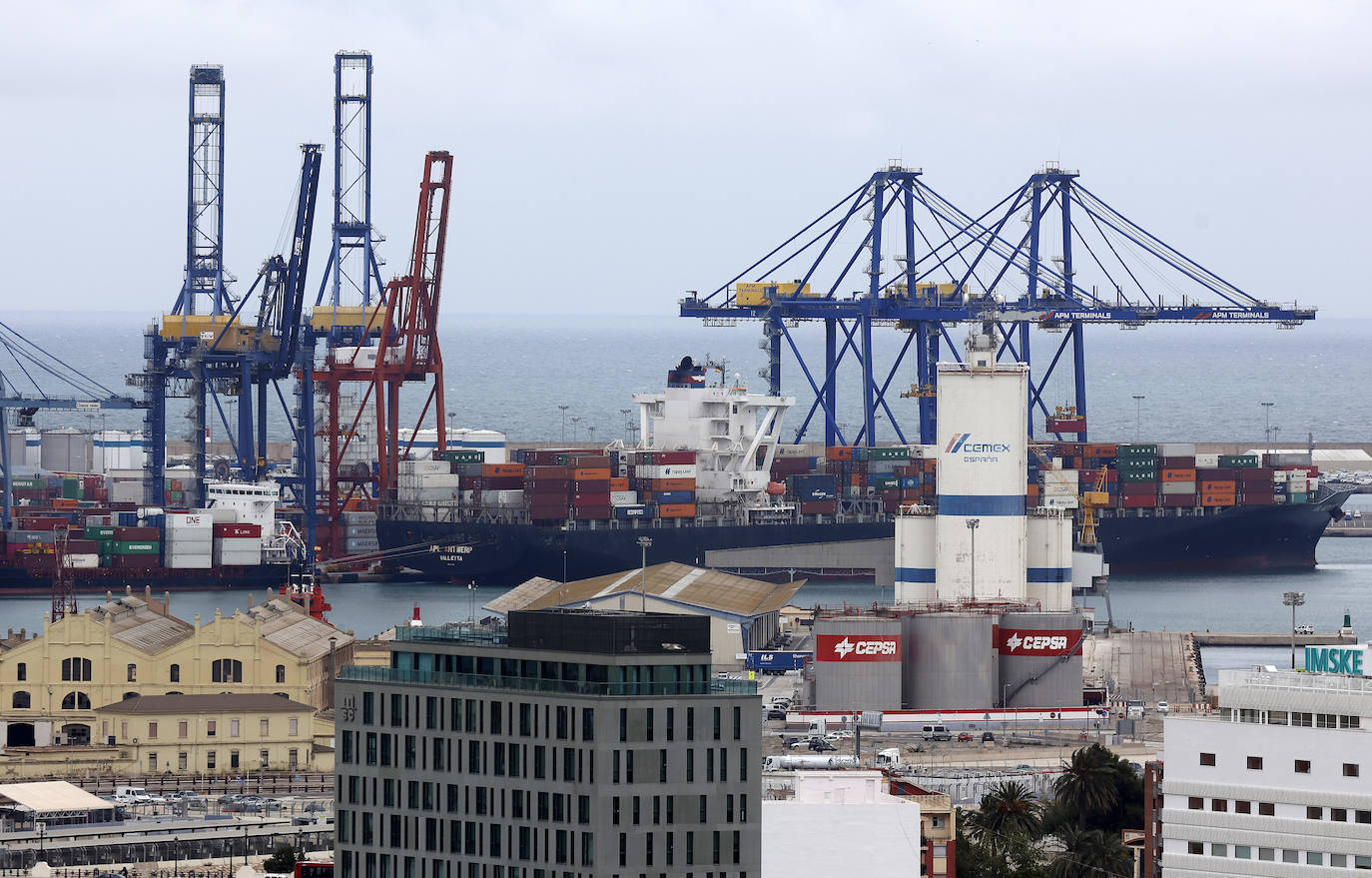 Puerto de Valencia. 