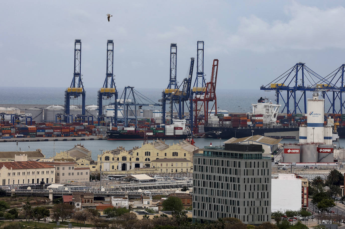 Puerto de Valencia. 