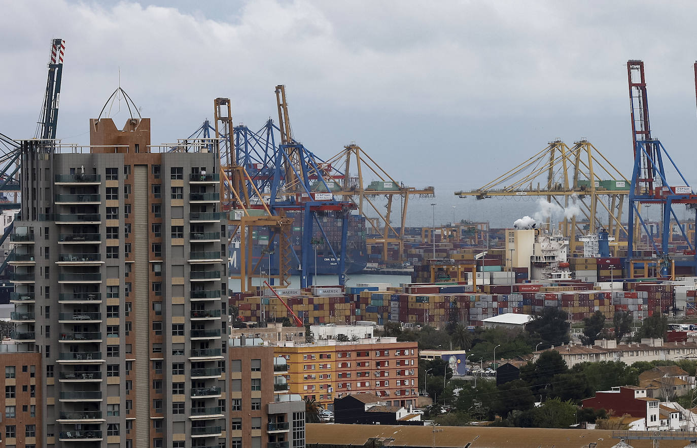 Puerto de Valencia. 