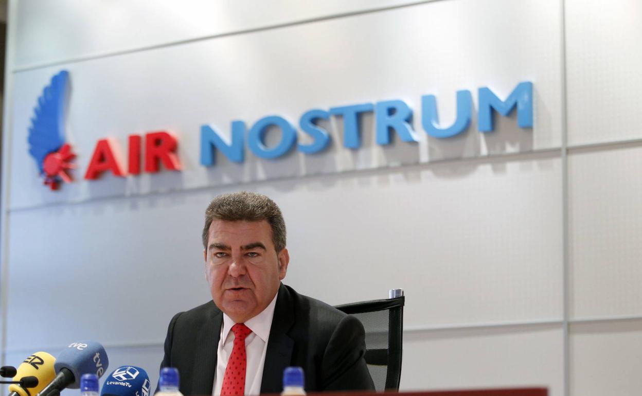 Carlos Bertomeu, presidente de Air Nostrum. 