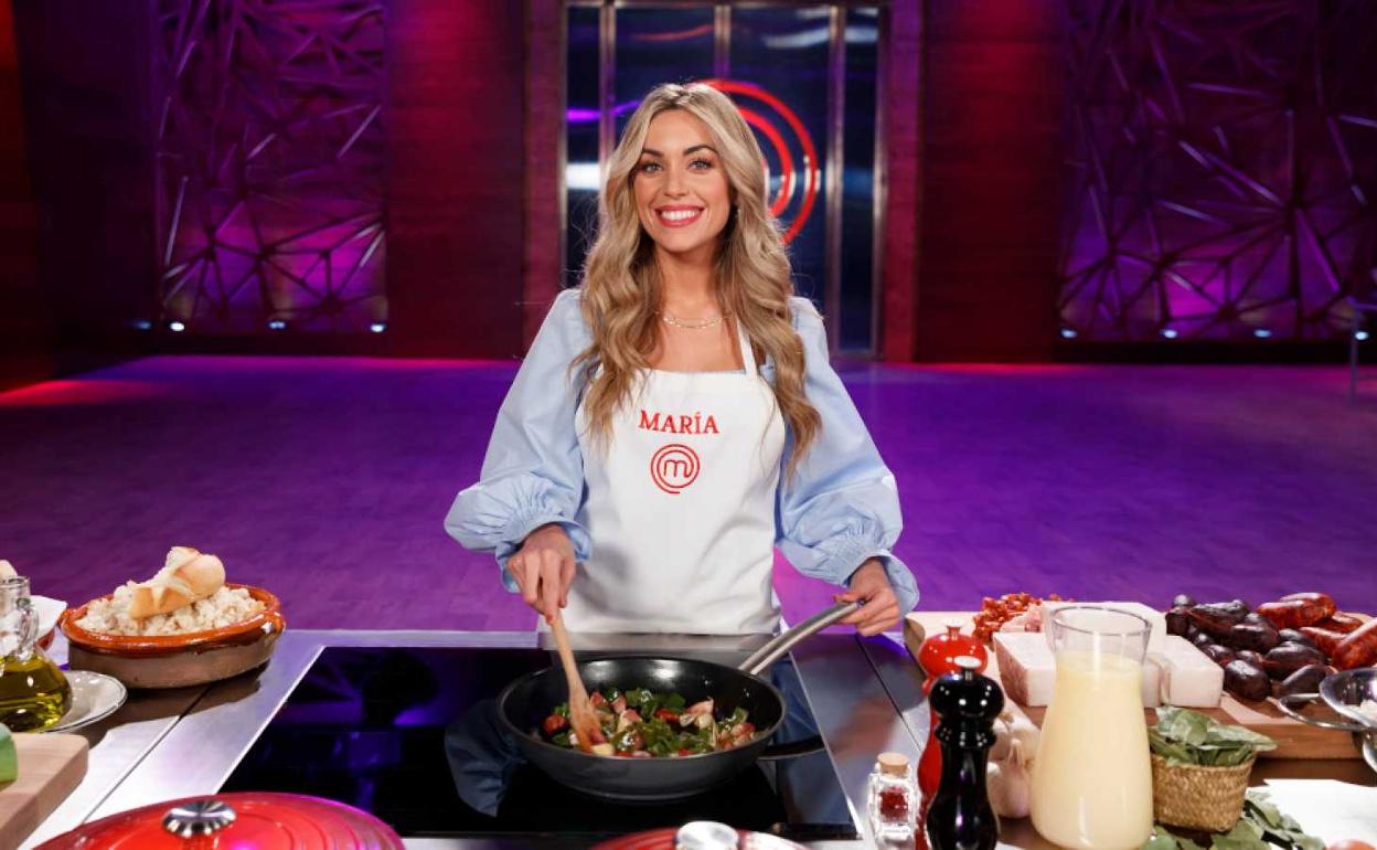 María, concursante de 'MasterChef 9'.