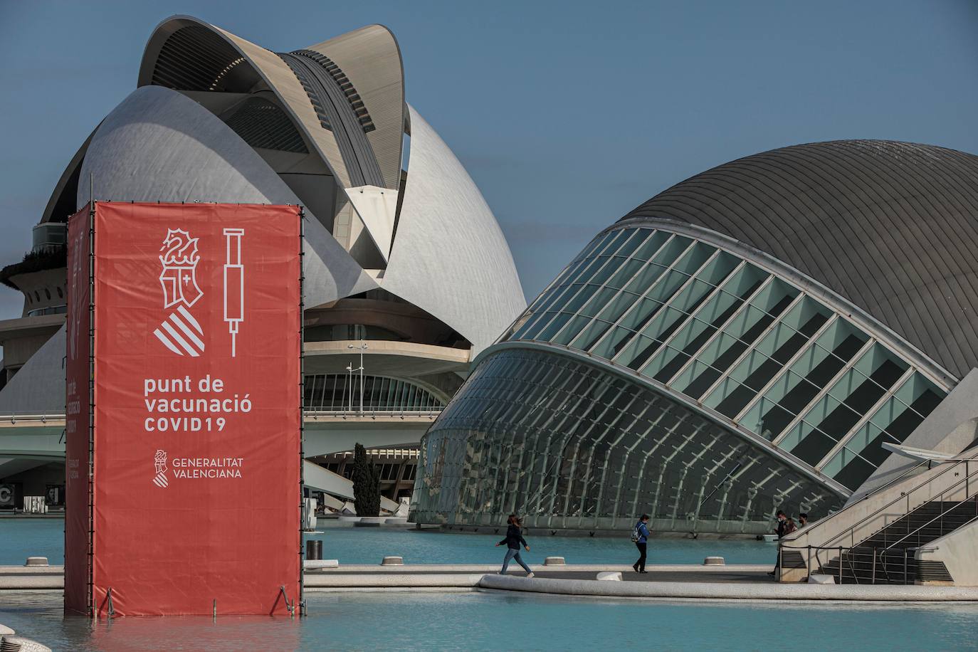 Fotos: Así es el &#039;vacunódromo&#039; del Museo Príncipe Felipe de Valencia