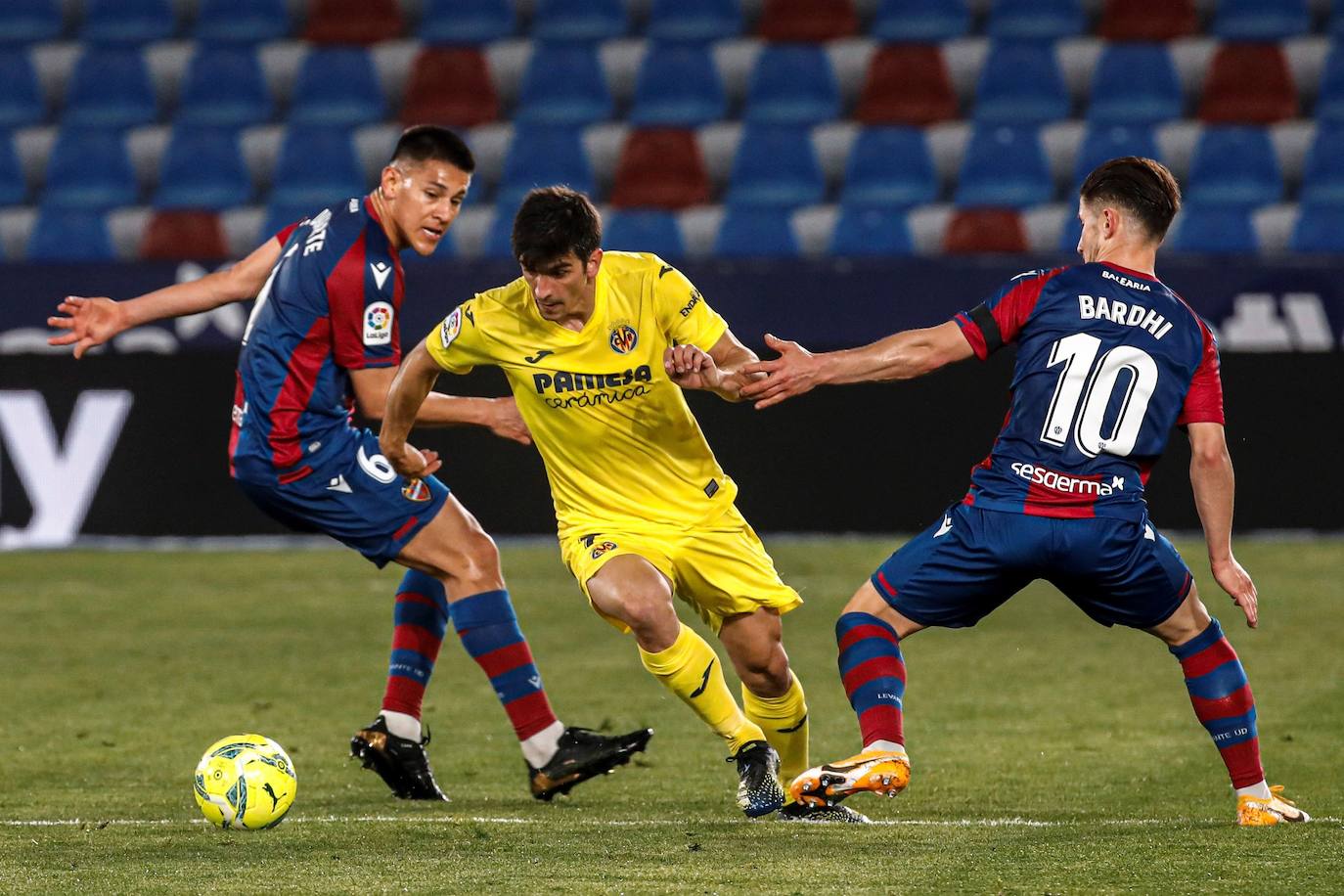 Fotos: Las mejores imágenes del Levante UD-Villarreal CF