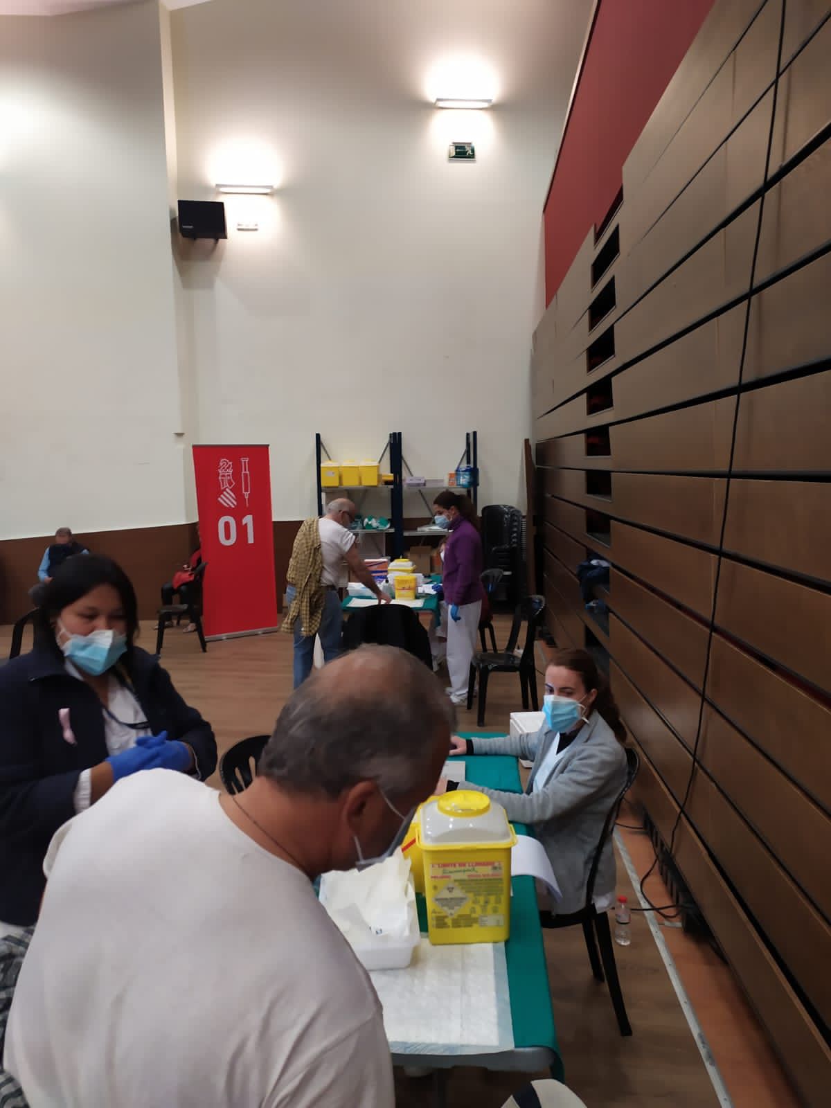 Fotos: Todas las fotos de la vacunación masiva en la Safor