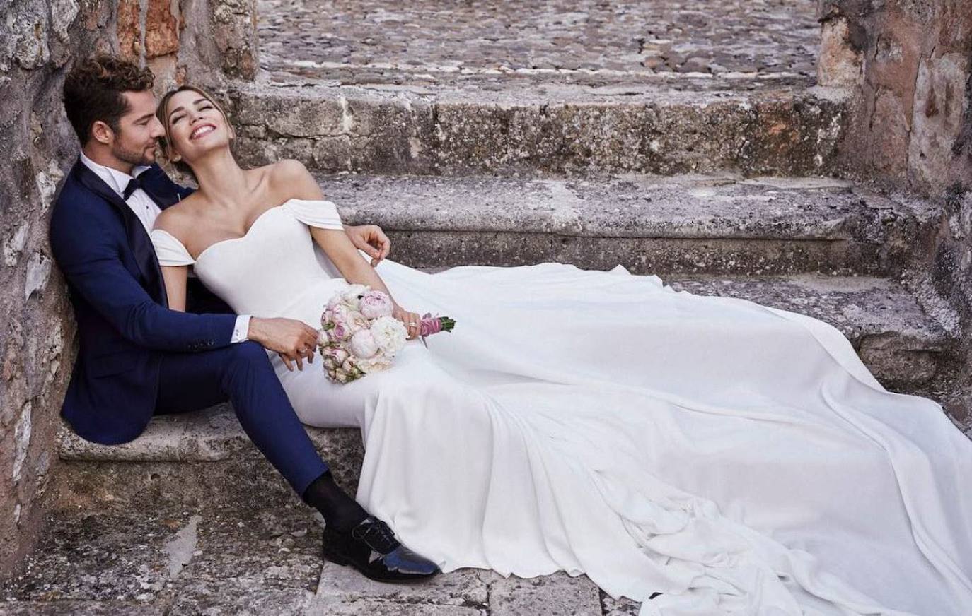 David Bisbal y Rosanna Zanetti