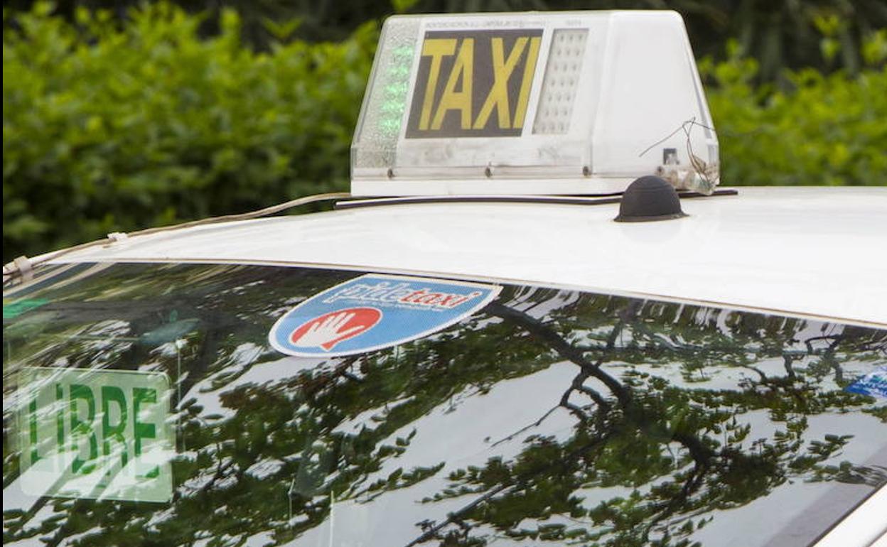 Un taxi, en una imagen de archivo. 