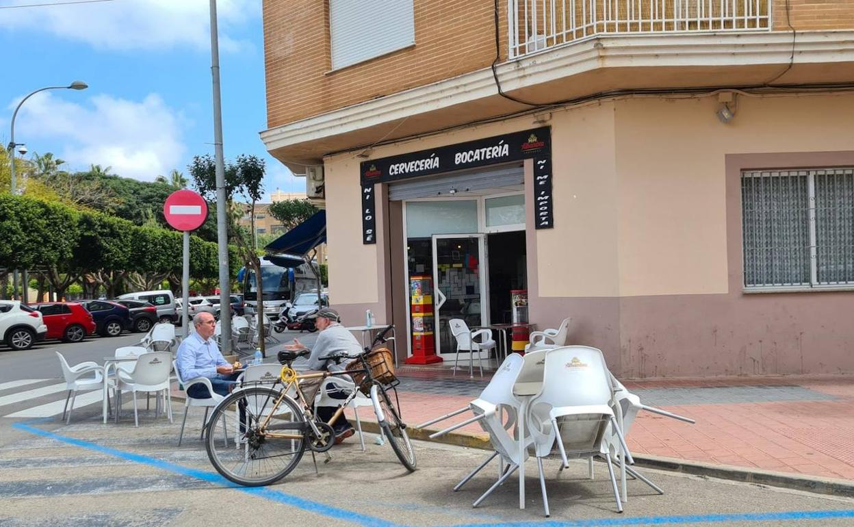 Un establecimiento de hostelería del municipio. 