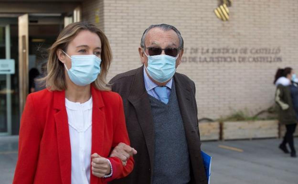 Carlos Fabra, el día que acudió a declarar por esta causa.