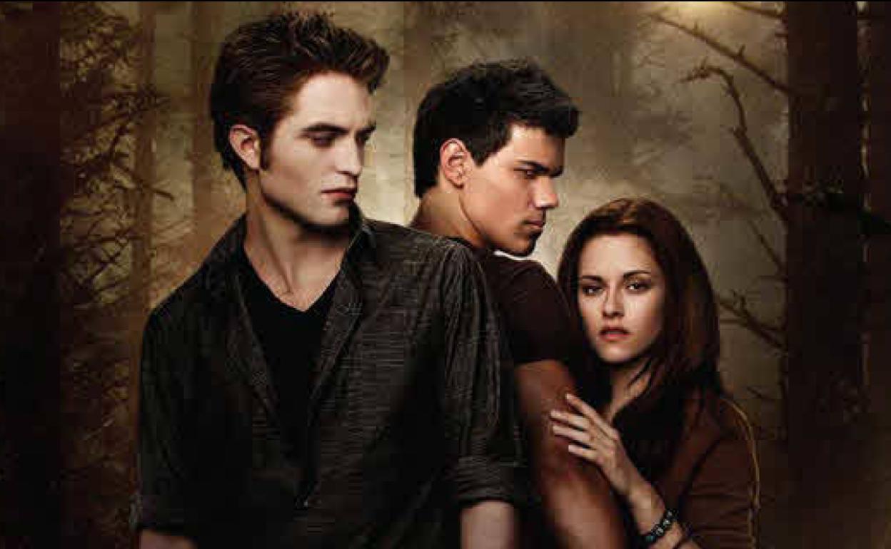 Imagen promocional de la saga Crepúsculo, galardonada con un «anti-Oscar» en 2012.