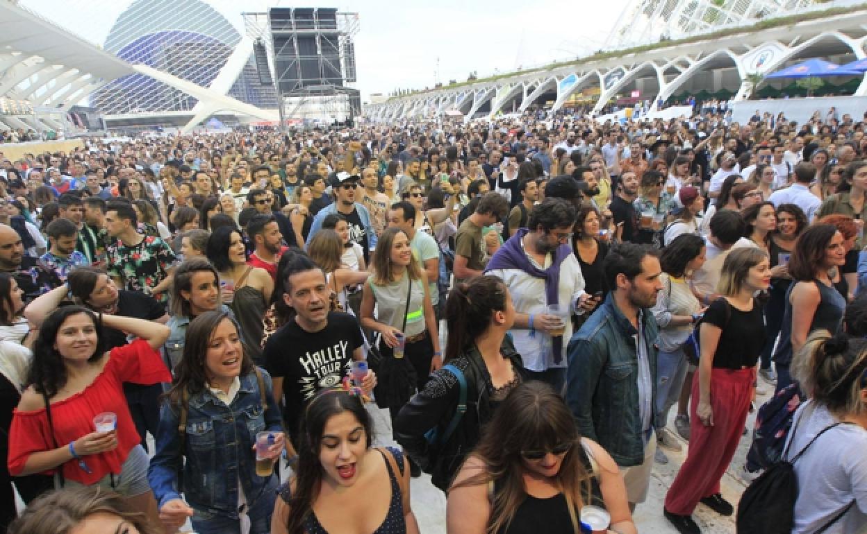 Concierto en el Festival de les Arts, en Valencia, en una imagen de archivo.