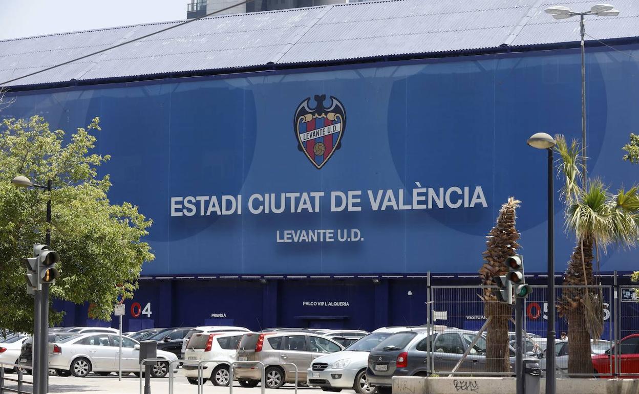 El estadio del Levante UD. 