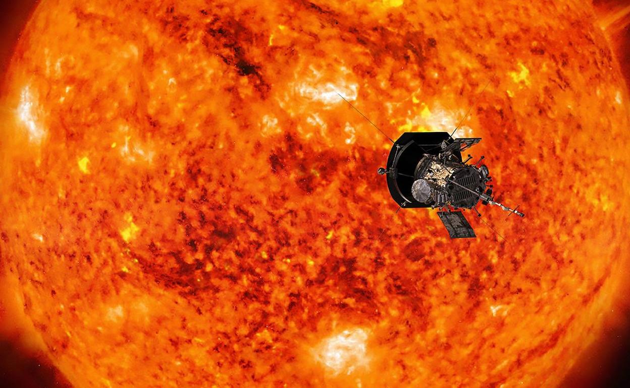 Imagen del Sol tomada por la NASA en 2018.