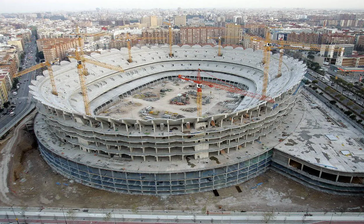 ATE del nuevo Mestalla | Puig insiste en que el Valencia tiene que «cumplir los compromisos derivados del pasado» y acabar el nuevo Mestalla