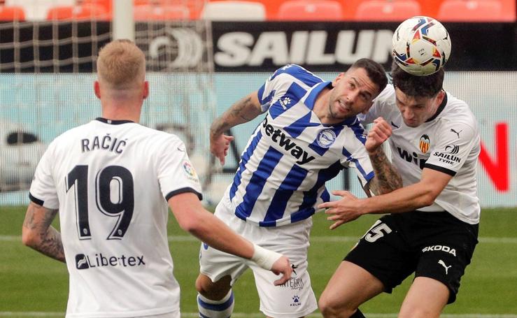 Las mejores imágenes del Valencia CF-Deportivo Alavés