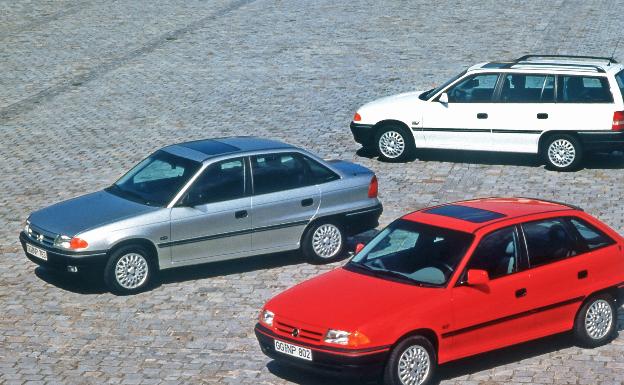 El modelo más vendido de Opel, el Astra F, cumple 30 años