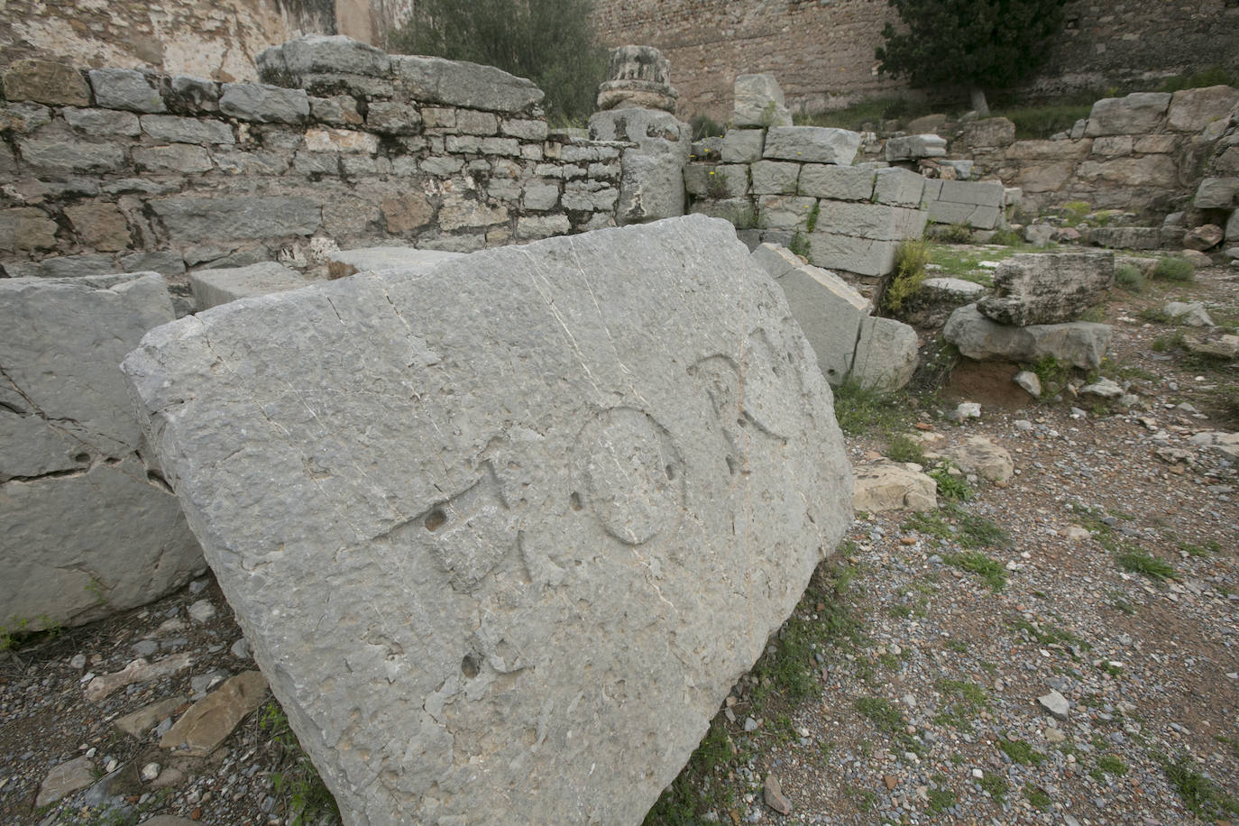 Estado del Castillo de Sagunto en abril de 2021. 