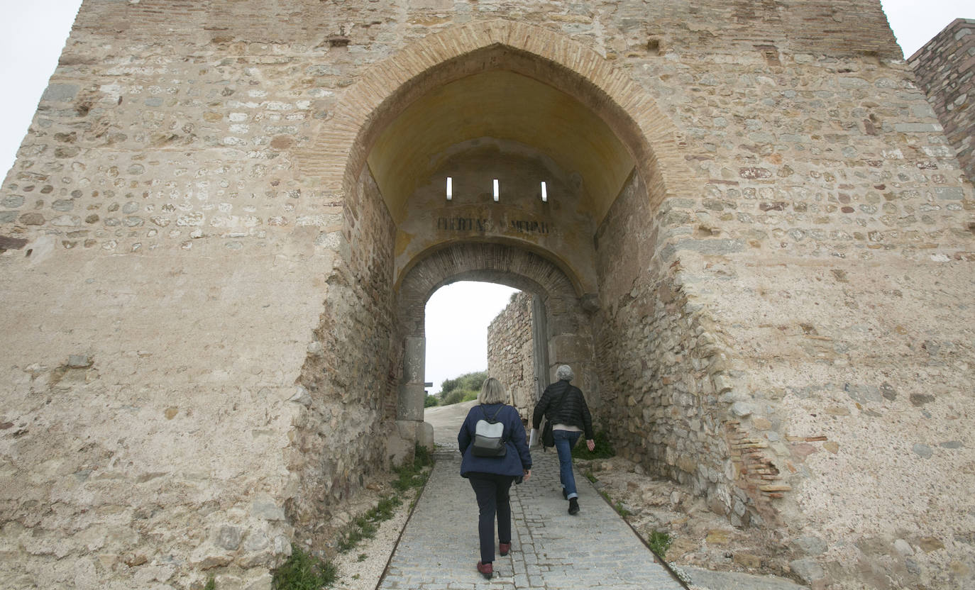 Estado del Castillo de Sagunto en abril de 2021. 