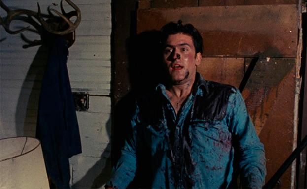 Bruce Campbell en 'Posesión infernal'.