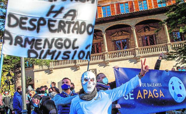 Protestas en las calles.