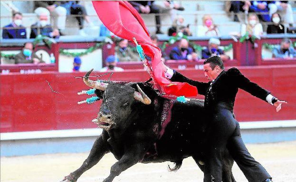 El diestro alicantino Manzanares toreó el pasado domingo en Las Ventas. 