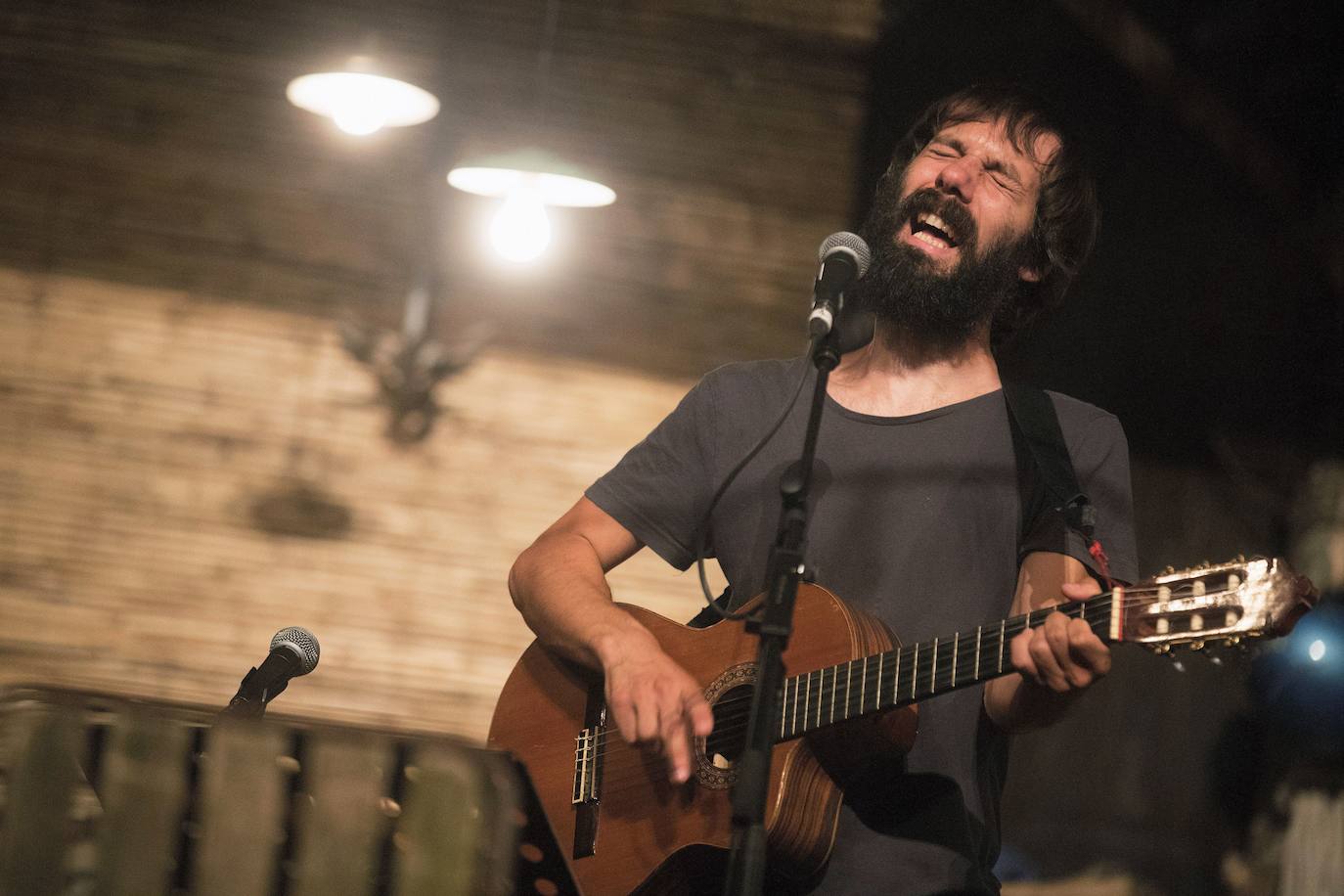 Enric Montefusco (23 de julio en el Jardí Botànic de la Universitat de València)