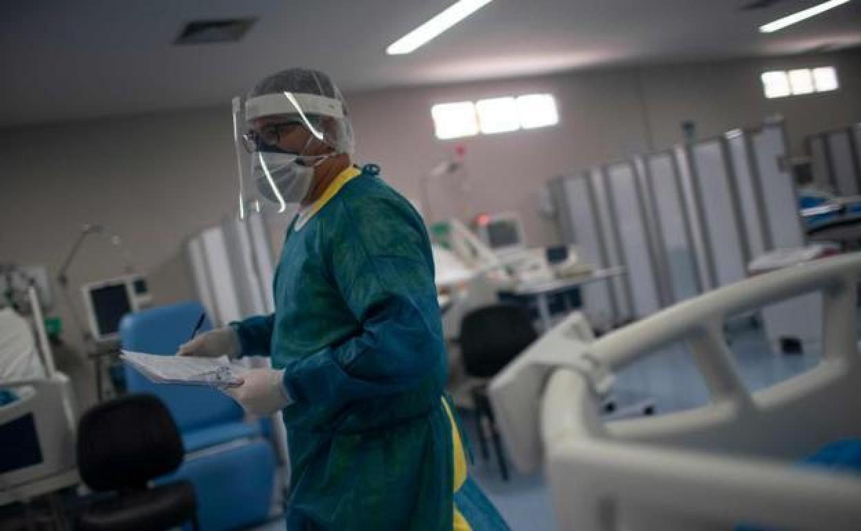 Personal sanitario en un hospital valenciano.