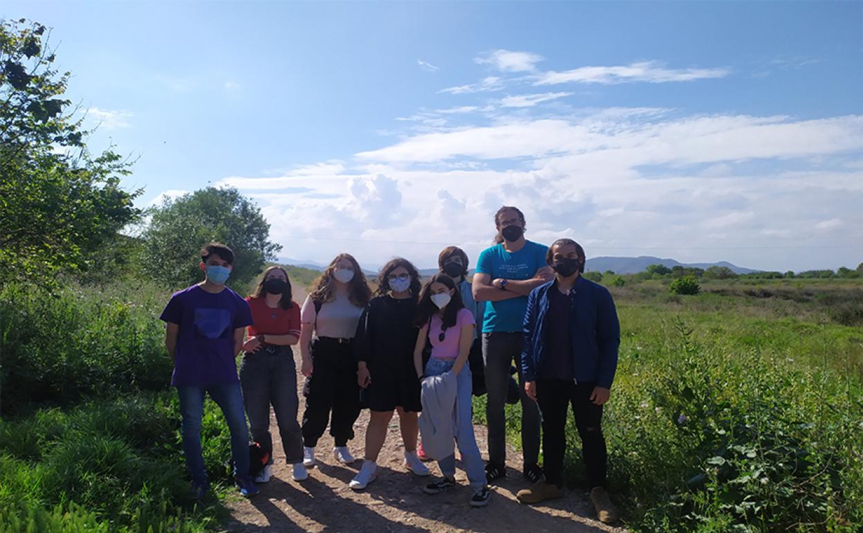 Algunos de los participantes en la iniciativa. 