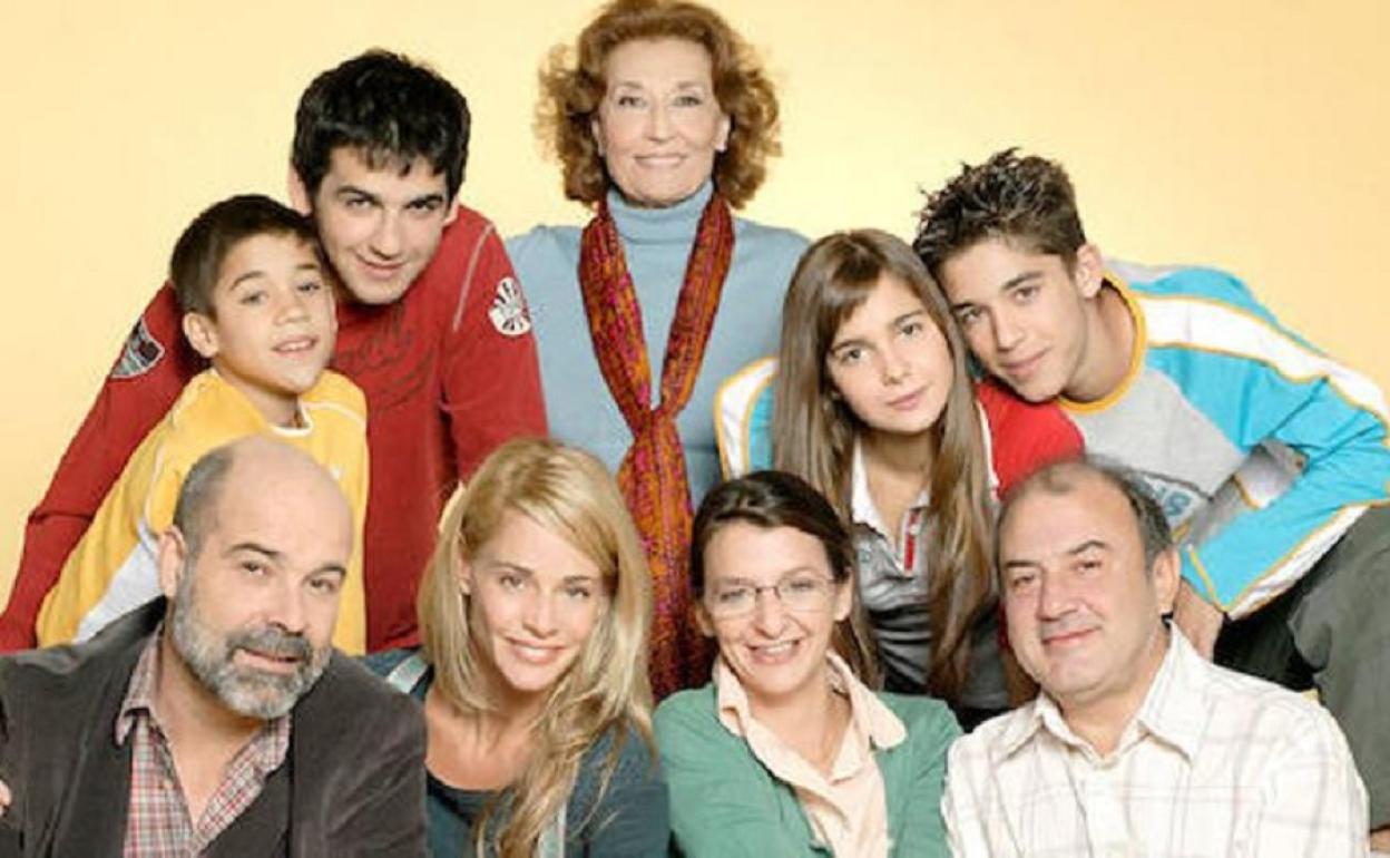 Los protagonistas de 'Los Serrano'.