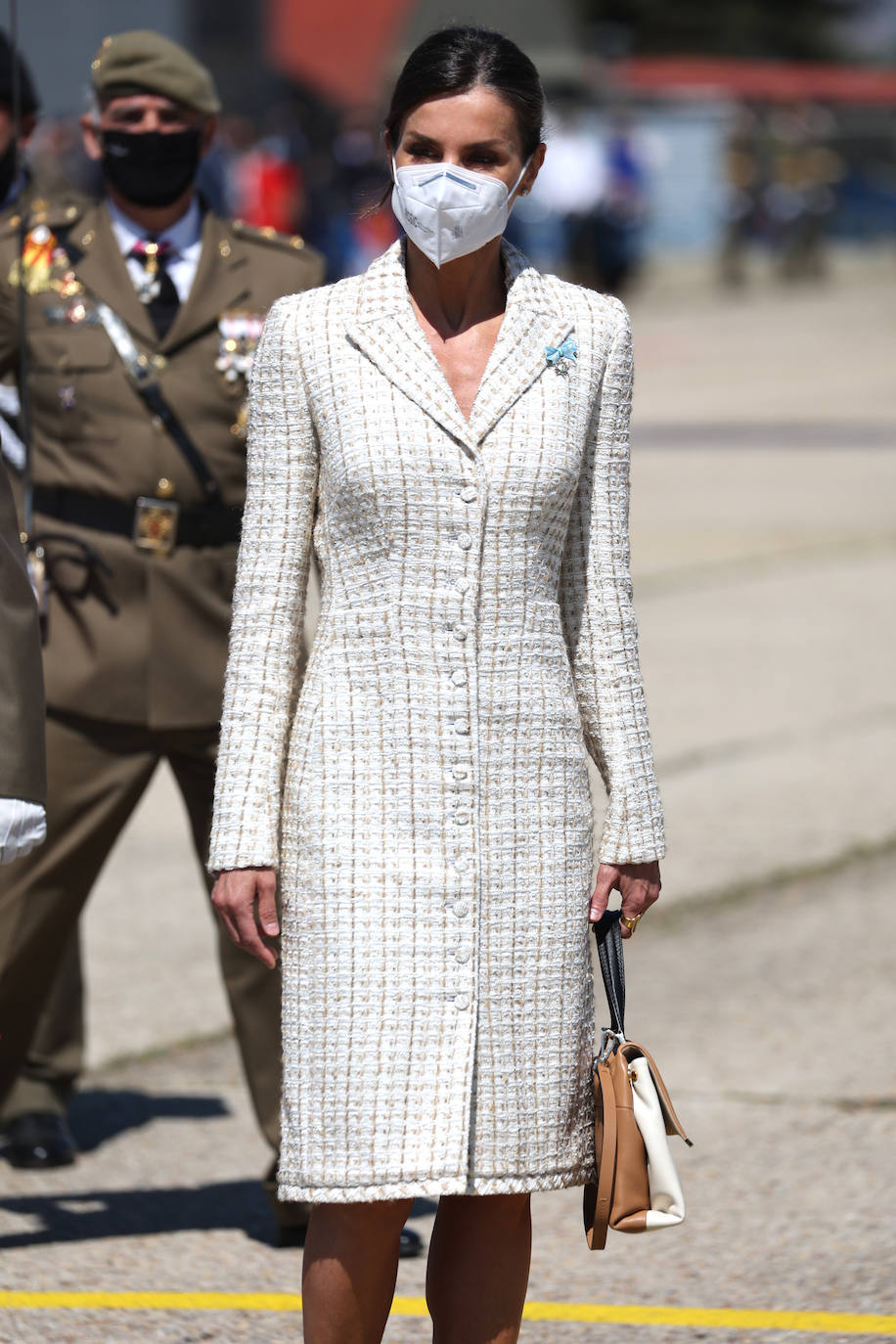 Fotos: La Reina Letizia, espectacular con el vestido del bautizo de la Princesa Leonor