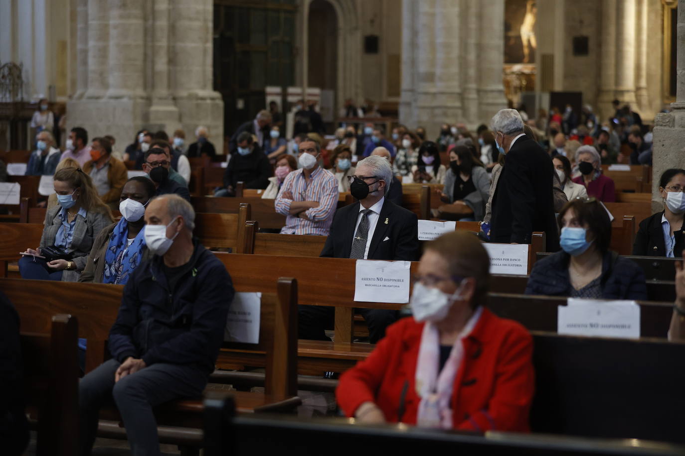 Missa d'Infants y traslado de la Virgen en Valencia